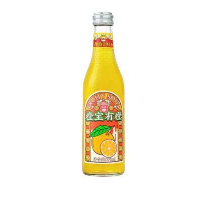 Asian Orange Treasure Soda - Glass Bottle 275ml