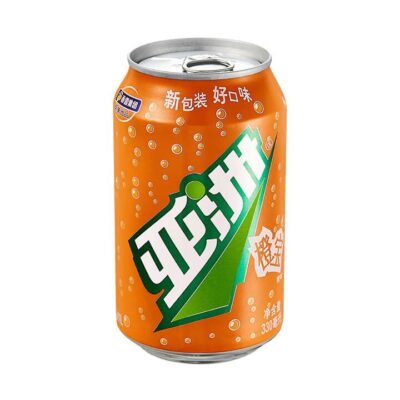 Asia Orange Soda - 330ml Can