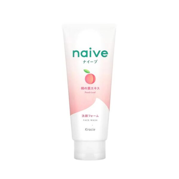 Naive Natural Plant Face Wash - Peach Scent, 130g