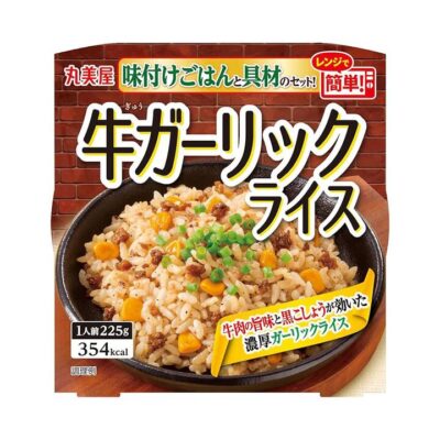 Marumiya Garlic Beef Seasoned Rice - Single Serving, 225g
