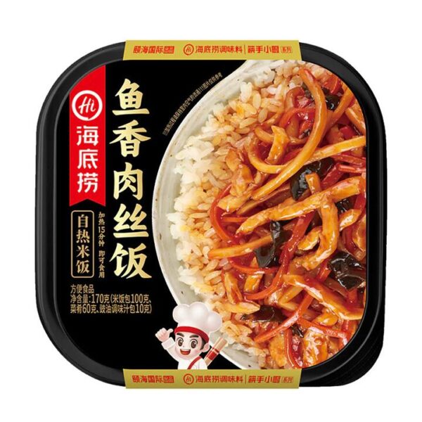 Haidilao Self-Heating Rice with Shredded Pork in Garlic Sauce - 170g