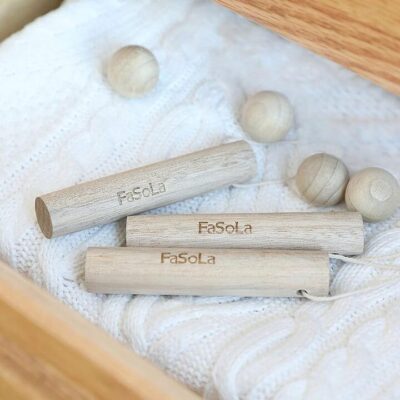 FaSoLa Natural Camphor Wood Sticks - 5 Pieces (2*10cm)