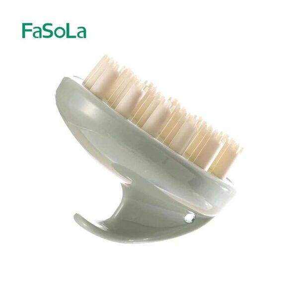 FaSoLa Home Shampoo Massage Brush - Green, 7*9cm