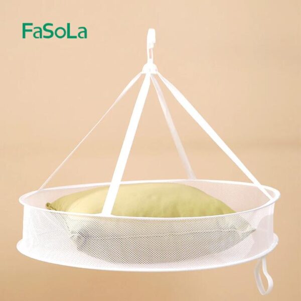 FaSoLa Large Single-Layer Drying Net - White, 61cm Diameter