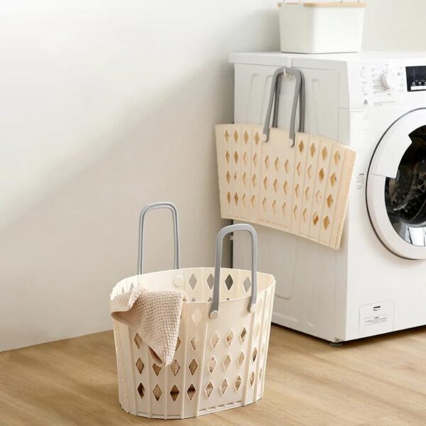 FaSoLa Foldable Basket - White