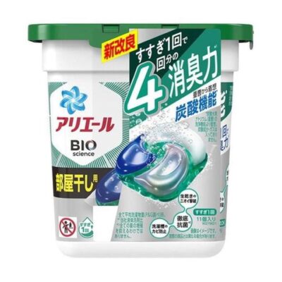 P&G 4D Antibacterial Laundry Pods - Green, 11 Pieces