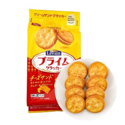 YBC Sandwich Cheese Crackers - 8 Pieces x 2 Packs, 129.6g