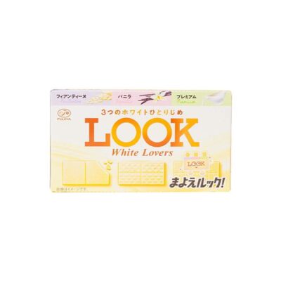 Fujiya LOOK3 Series Milk Chocolate White Chocolate - 43g