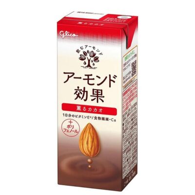 Glico Almond Milk Tea Cocoa Flavor - 200ml