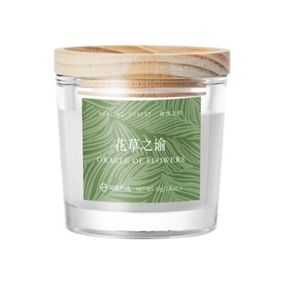 Lifease Healing Forest Scented Candle - Oracle of Flowers, 50g