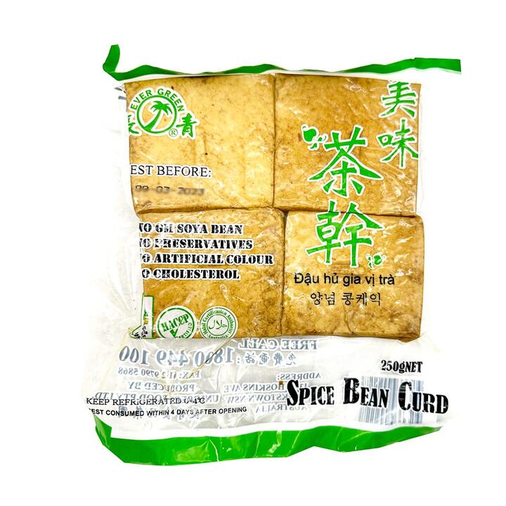 Tea-Flavored Dried Tofu, 250g