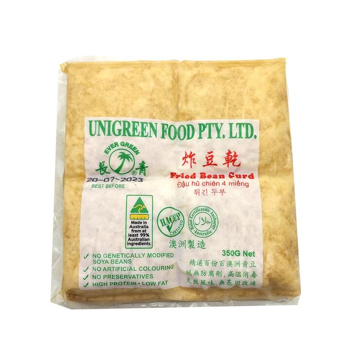 Ever Green Fried Tofu, 4 Pieces, 350g