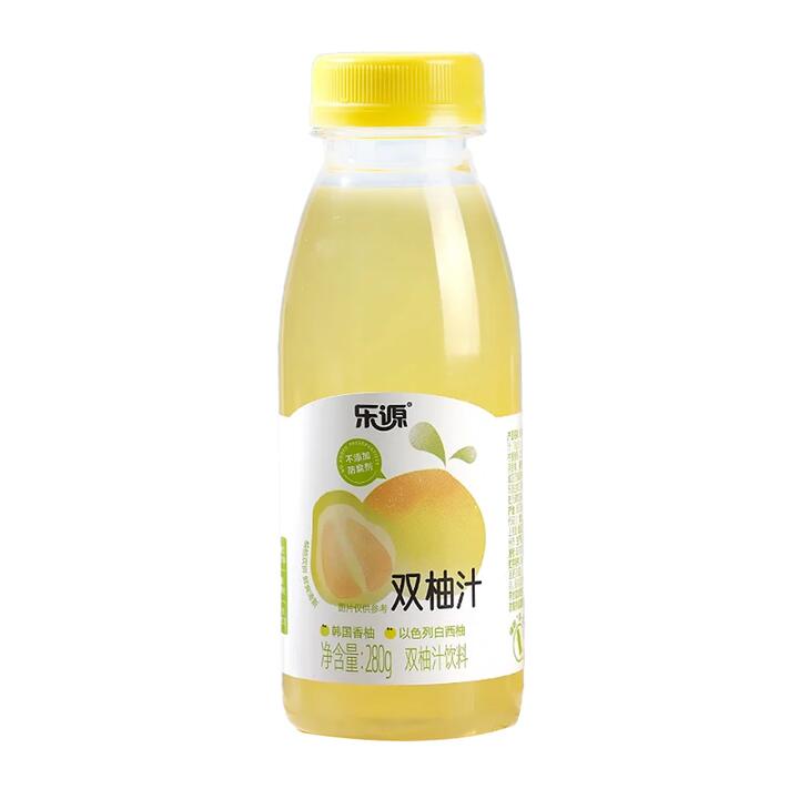 LeYuan Double Grapefruit Juice - Korean Yellow Grapefruit & Israeli White Grapefruit 280ml