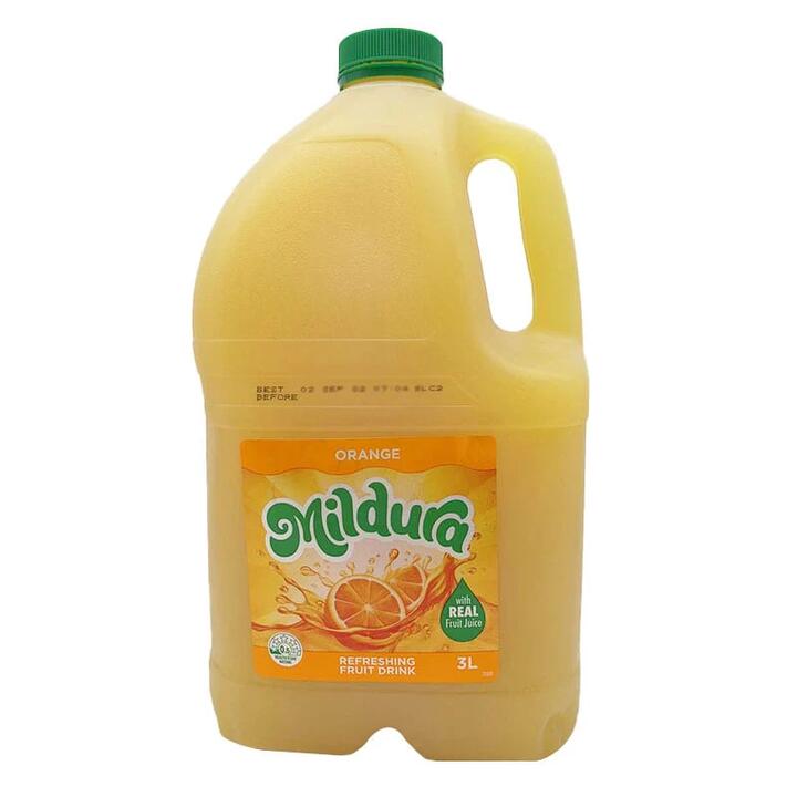 Mildura Fresh Orange Juice Family Pack 3L