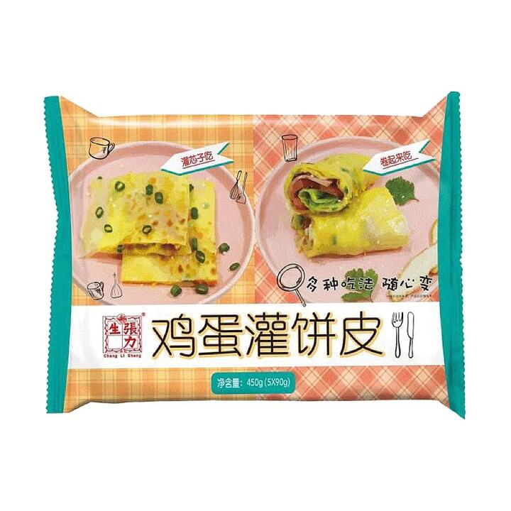 [Frozen] Zhang Lisheng Egg-Stuffed Pancake Skins 450g