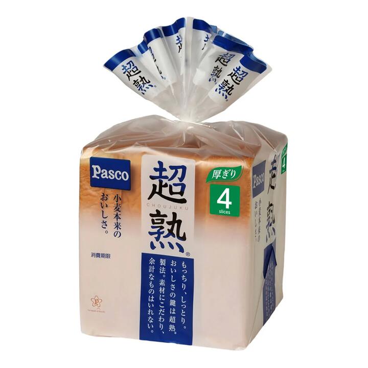 Pasco Frozen White Bread - 4 Slices, 374g
