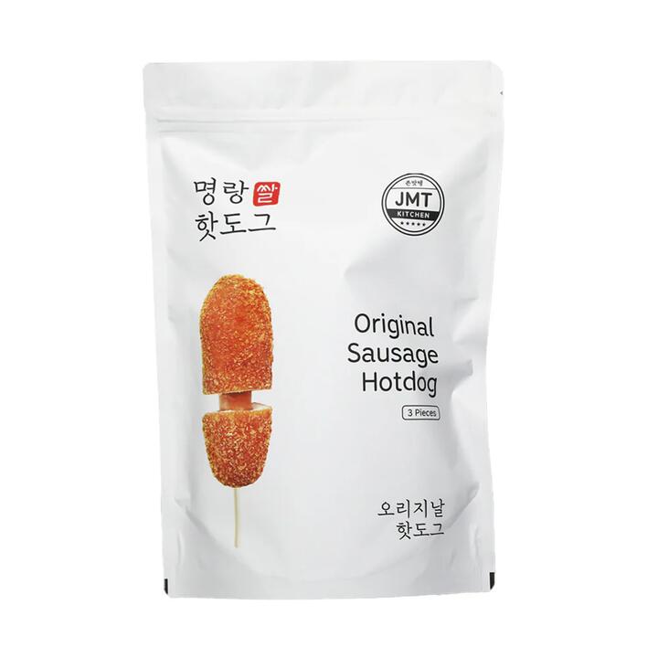 [Frozen] Seoul Foods JMT Original Korean Style Hot Dogs, Pack of 3