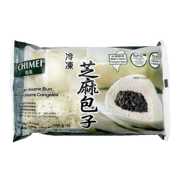 [Frozen] Chimei Sesame Buns - Pack of 6, 390g