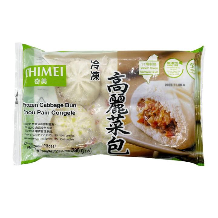 [Frozen] Chimei Korean Cabbage Buns, 6 Pack, 390g