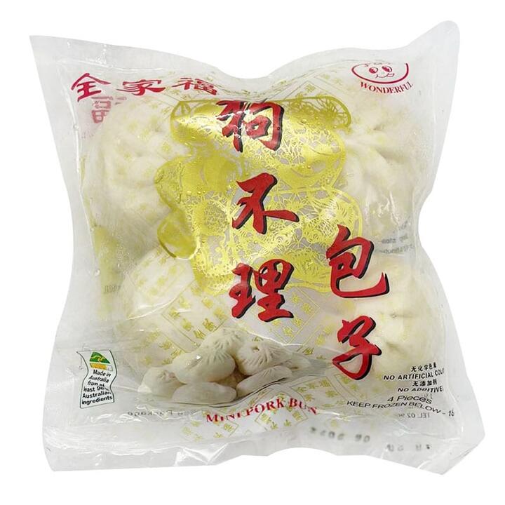 [Frozen] Quanjiafu Dog Not Bothered Steamed Buns, 4 per Bag, 300g