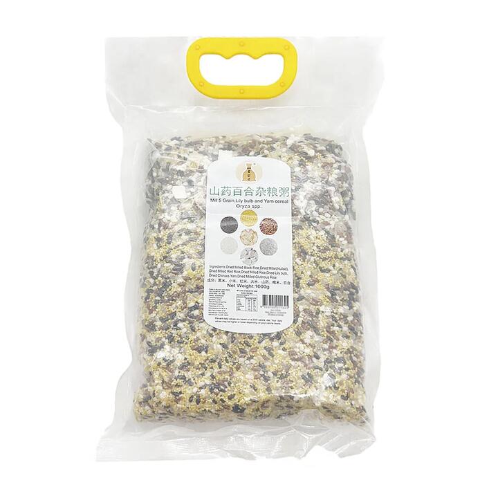 Golden Pouch Brand Mixed Grain Porridge with Yam and Lily Bulb, 1kg