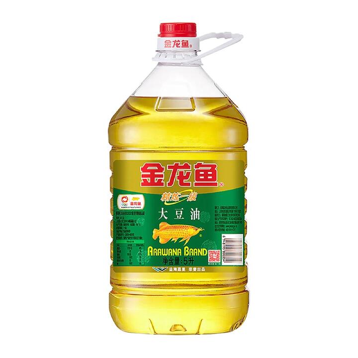 Golden Dragon Fish Soybean Oil, Family Value Pack, 5L