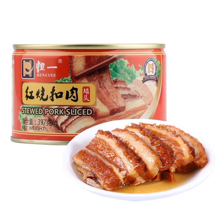 Hengyee Stewed Pork Sliced - 397g