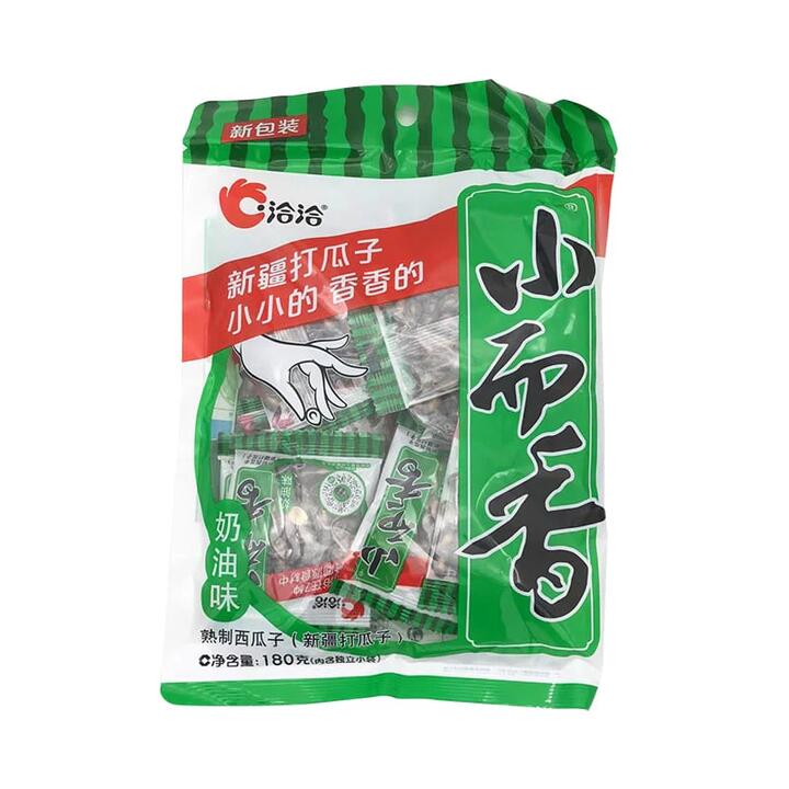 ChaCha Small and Fragrant Individually Packaged Xinjiang Sunflower Seeds - Cream Flavour 180g
