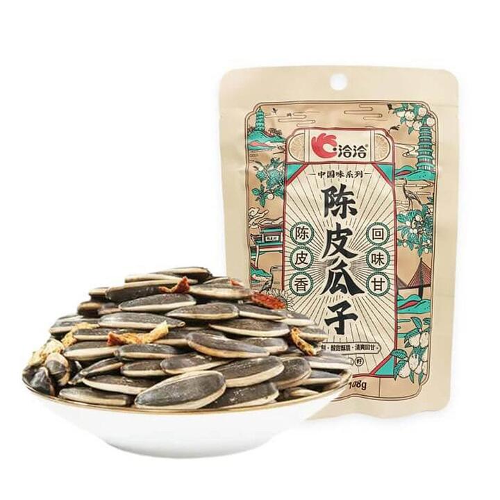 ChaCha Sunflower Seeds with Dried Tangerine Peel 108g