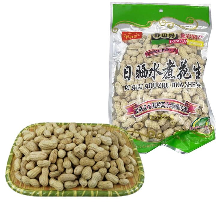 Wild Mountain Good Sun-Dried Boiled Peanuts 454g