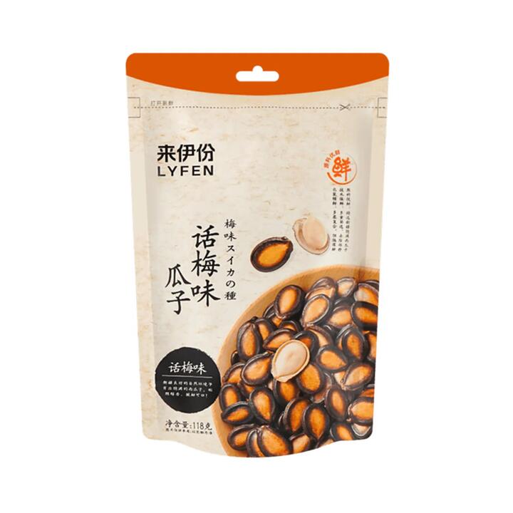 LYFEN Plum Flavoured Sunflower Seeds 118g