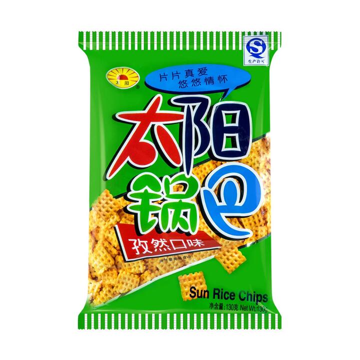 Taiyang Cumin Flavoured Crispy Rice Snack 130g