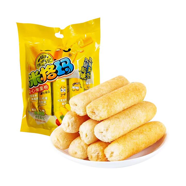 Hsu Fu Chi Migama Cheese Flavored Rice Rolls - 90g