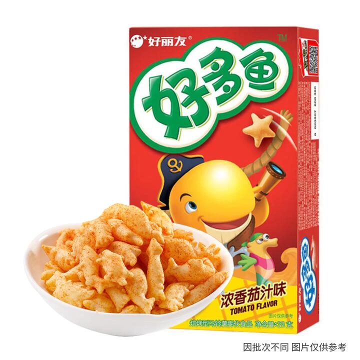 Orion Tasty Fish Snacks with Rich Tomato Sauce Flavour 33g