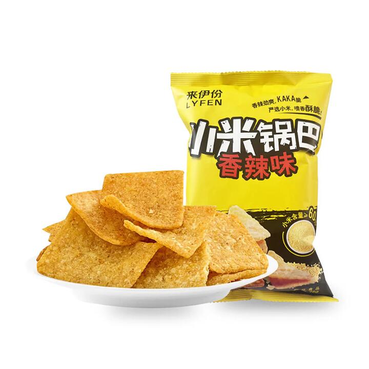 Lyfen Spicy Millet Crisps - 78g