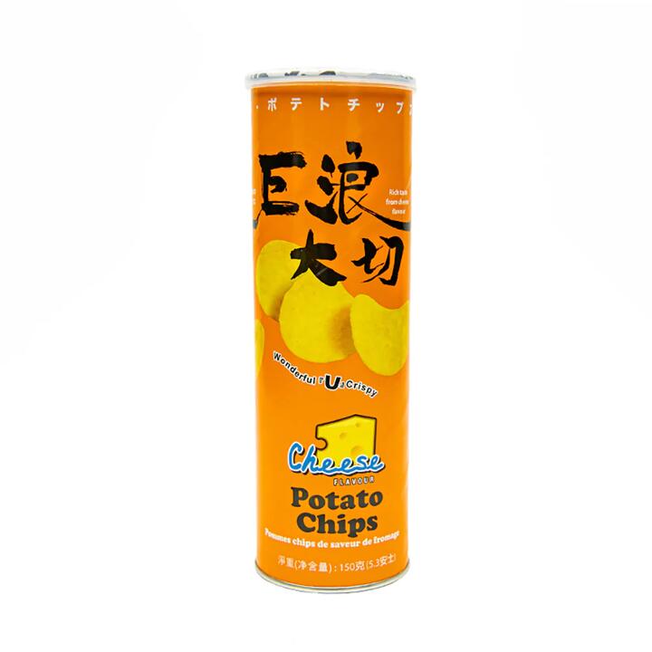 EDO Giant Wave Cheese Flavored Potato Chips - 150g