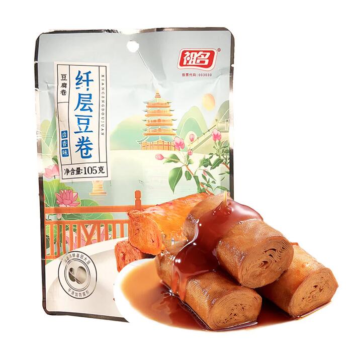 Zuming Layered Bean Rolls - Braised Flavor 105g