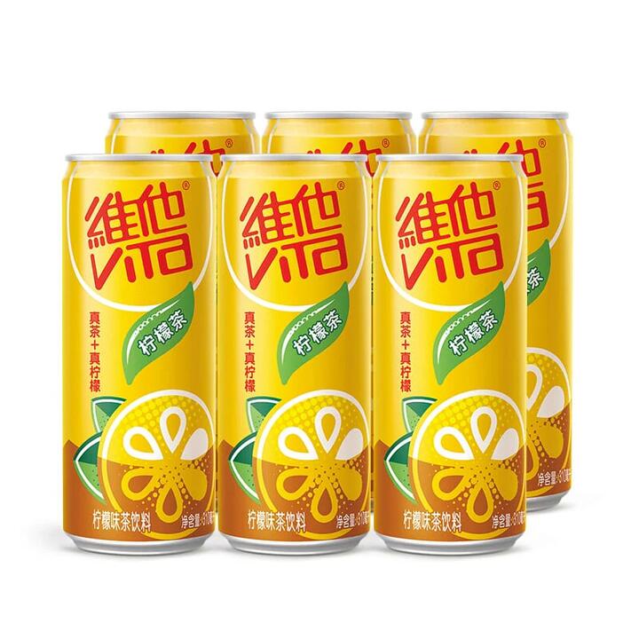 Vitasoy Lemon Tea 310ml - Pack of 6 Bottles