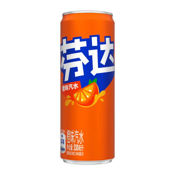 Coca-Cola Fanta Modern Can 330ml - Chinese Packaging