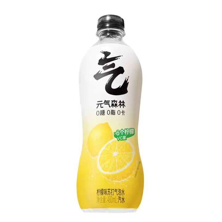 [Genki Forest] Lemon Flavoured Sparkling Water 480ml