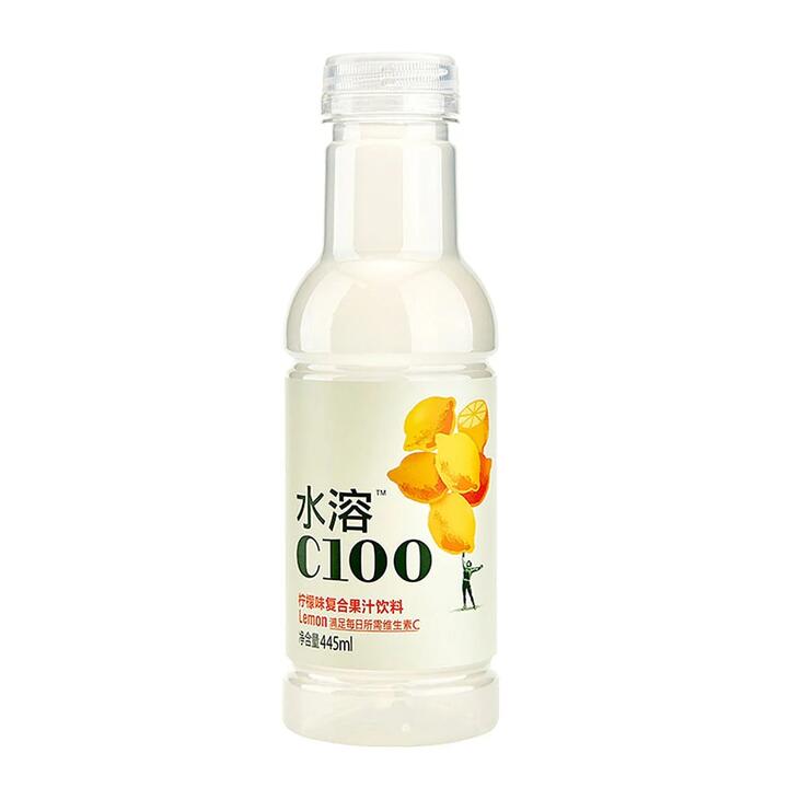 Nongfu Spring Water Soluble C100 Lemon Flavour 445ml
