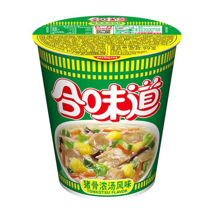 Nissin Cup Noodles Tonkotsu Flavor - 77g