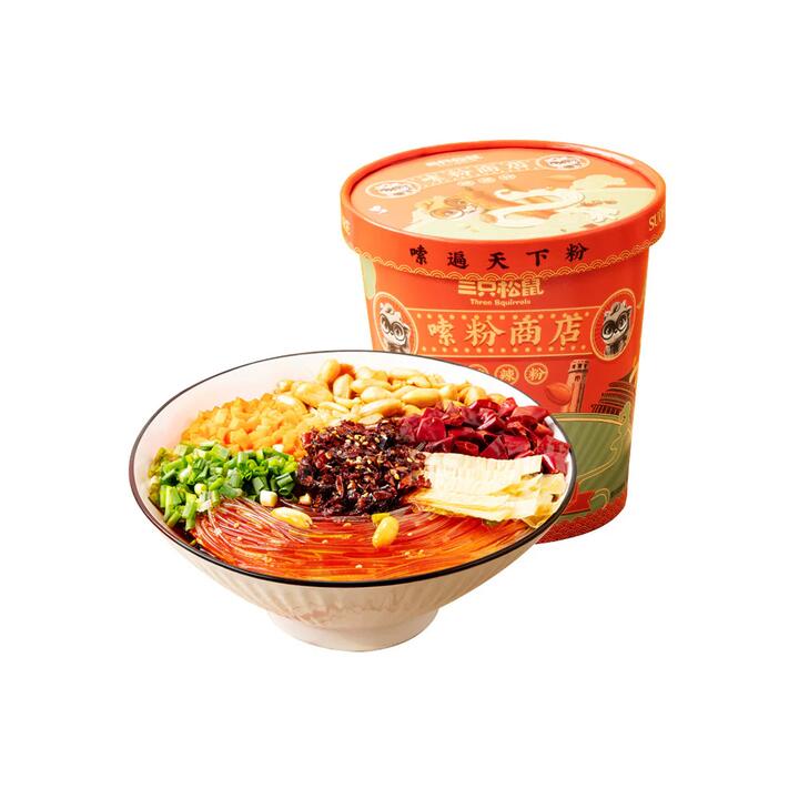 Three Squirrels Brand Hot and Sour Noodles 130g