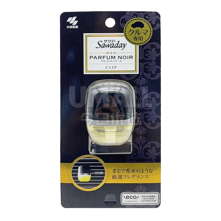 Kobayashi Pharmaceutical Herbal Series Car Deodorizer - Black Wood and Fruit Scent, 6ml