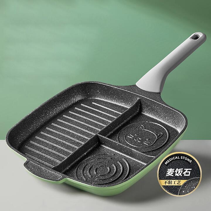 Cooker King Bamboo Green Stone 26cm Breakfast Essential Tool