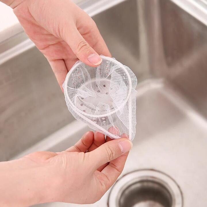 FaSoLa White Sink Filter Net, Pack of 35
