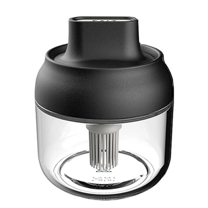 ROBO Black Seasoning Bottle with Integrated Brush - 280ml