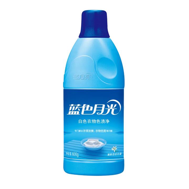 Blue Moon Blue Moonlight White Clothing Stain Remover, Fresh Lily Scent, 600g