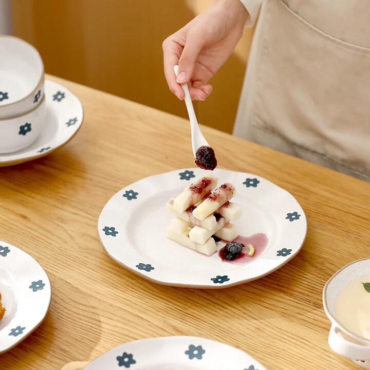 FaSoLa Spring View Series 8-Inch Ceramic Soup Plate
