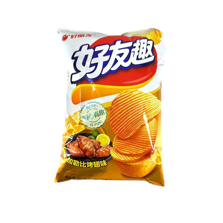Orion Friend Fun Caribbean Grilled Chicken Wing Flavor Chips - 70g